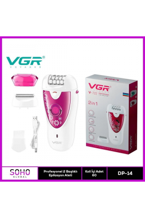 Profesyonel 2 Başlıklı Epilasyon Cihazı…