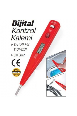 Profesyonel Dijital Kontrol Kalemi Tornavida Voltaj Ölçer&hellip;