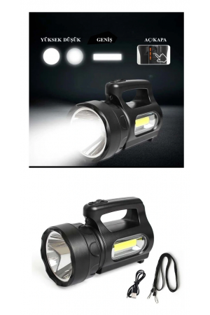 Profesyonel Ultra Güçlü Led El Feneri - Yüksek Performanslı 900 Lüme&hellip;