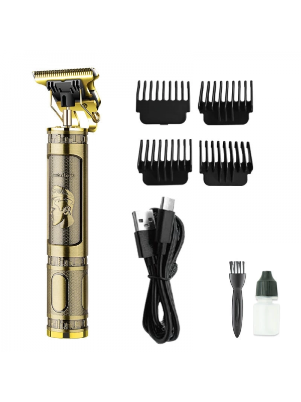 Ps-033 Çelik Kasa Profesyonel T-bıçak Saç Sakal Ense Ve Çizim Tıraş&hellip;