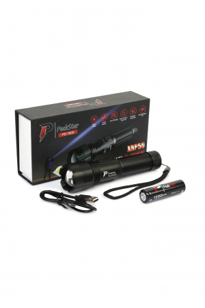 Ps-1600 Süper Parlak Led Zoomlu 5 Mod Su Geçirmez Profesyonel Kamp Bekç&hellip;