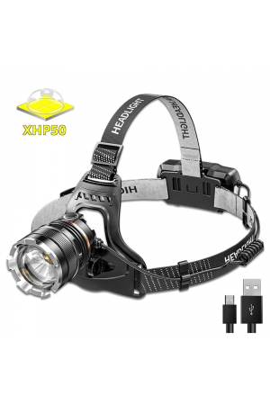 Ps-8002 Sensörlü Zoomlu Profesyonel Şarjlı Kafa Lambası&hellip;