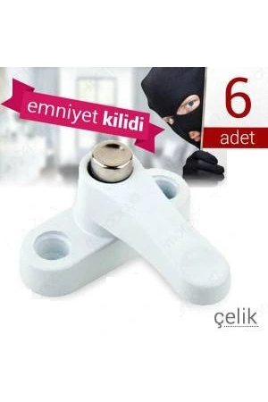 Pvc Kapı Pencere Emniyet Kilidi -  Pimapen Kilidi - Çelik - 6 Adet&hellip;