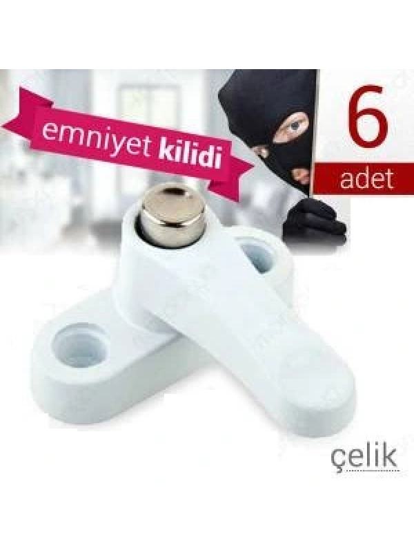 Pvc Kapı Pencere Emniyet Kilidi -  Pimapen Kilidi - Çelik - 6 Adet&hellip;