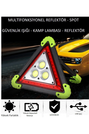 Reflektör 3 Ledli Güneş Enerjili - Kamp Feneri - Işıldak - Powerb… Reflektör 3 Ledli Güneş Enerjili - Kamp Feneri - Işıldak - Powerb…