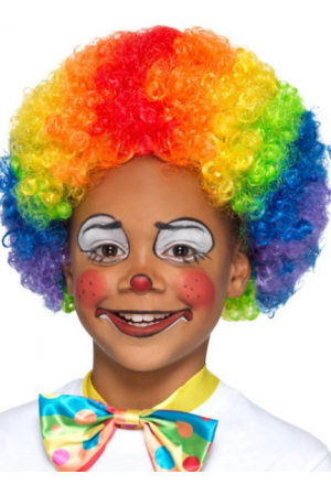 Rengarenk Kıvırcık Afro Peruk Bonus Saç 120 Gr&hellip;