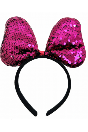 Renk Değiştiren Pullu Payetli Fiyonk Parti Tacı Fuşya Gümüş Renk 20&hellip;