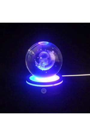 Renk Değiştiren Yeni Nesil Usb&039li Dönen Cam Küre…