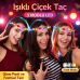 Renkli Led Çiçek Taç – 3 Işık Modlu Glow Parti Tacı