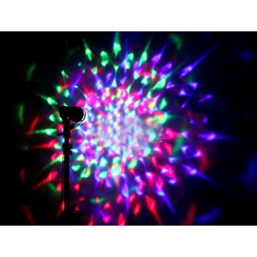 Renkli Led Döner Başlıklı Disko Ampulü Renkli Led Döner Başlıklı Disko Ampulü