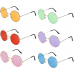 Renkli Lennon Retro İmaj Gözlükleri 6 Renk 6 Adet Renkli Lennon Retro İmaj Gözlükleri 6 Renk 6 Adet