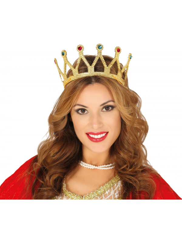Rönesans Kostümlü Kraliyet Ortaçağ Altın Gold Kraliçe Prenses Tacı… Rönesans Kostümlü Kraliyet Ortaçağ Altın Gold Kraliçe Prenses Tacı…