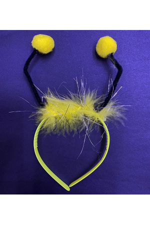 Sarı Ponponlu Gösteriler İçin Plastik Arı Maya Tacı&hellip;