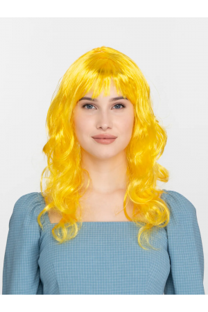 Sarı Renk Uzun Dalgalı Parti Peruğu&hellip;