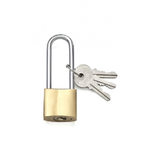 Sarı Uzun Asma Kilit 25 Mm