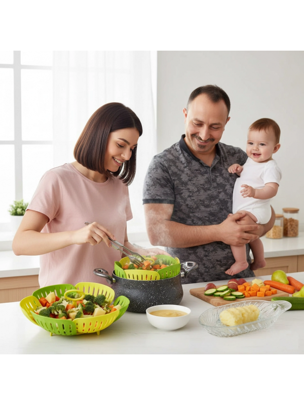 Sebze Haşlama Ve Meyve Püresi Hazırlama Seti&hellip;