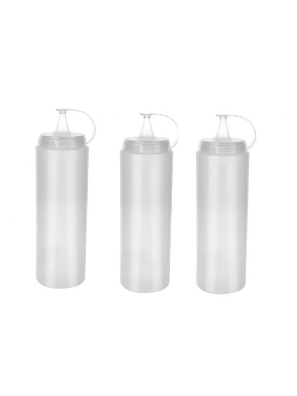 Şeffaf Sos Şişesi - 1000ml Dev Boy 3 Adet… Şeffaf Sos Şişesi - 1000ml Dev Boy 3 Adet…