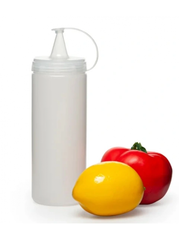 Şeffaf Sos Şişesi  - 400 Ml  (3 Adet )&hellip;