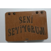 Seni Seviyorum Ahşap Hediye Kutusu Sevgiliye Hediye