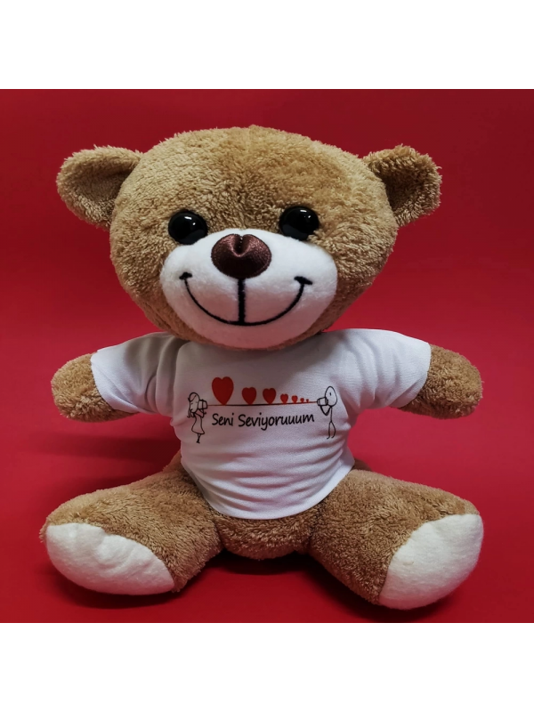 Seni Seviyorum Temalı Peluş Ayıcık&hellip;