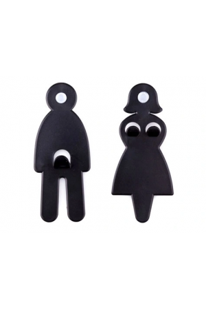 Sevimli Kız Ve Erkek Askı Seti (2 Adet)&hellip;