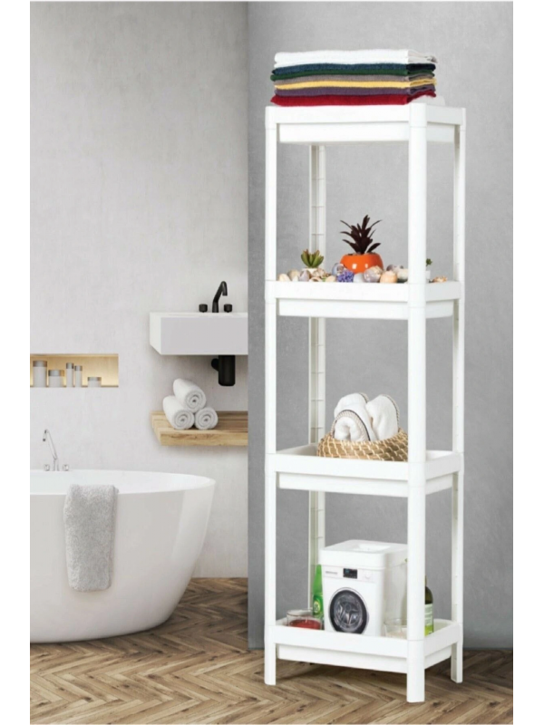 Shelf 3 Katlı  Raf Ünitesi -  Mutfak - Banyo  Depolama Rafı&hellip;