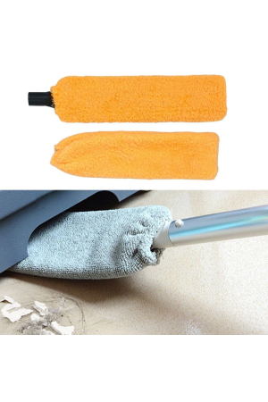 Sihirli Mikrofiber Başlıklı Girintili Yüzey Temizleme Mopu Toz Alma F�&hellip;