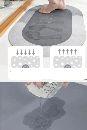 Sihirli Su Emici Kaydırmaz Banyo Paspası Banyo Ayak Matı&hellip;