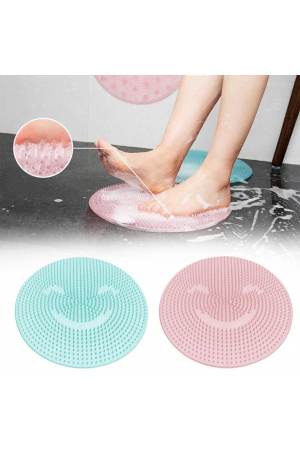 Silikon Fırçalı Banyo Masaj Matı Ve Ayaklar İçin Topuk Masaj Paspas�&hellip;