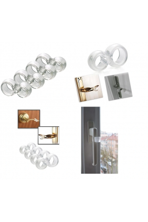 Silikon Kapı & Pencere Vurma Önleyici Stoper Kapı Tamponu 4 Adet&hellip;