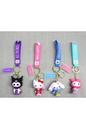 Silikon Kuromi Ve Hello Kitty Anahtarlık Alk4249&hellip;