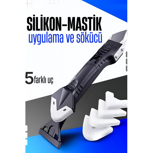 Silikon Mastik Tutkal Sökme Ve Uygulama Kiti