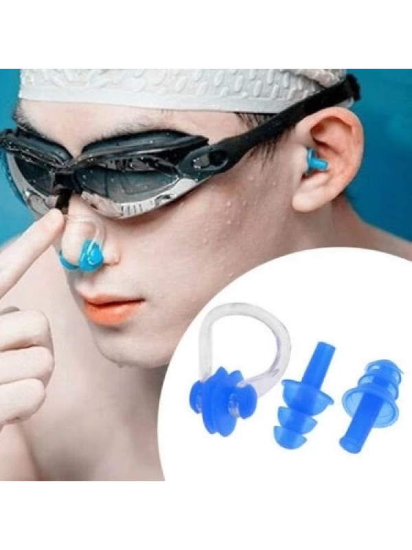 Silikon Su Geçirmez Kulak  Burun Tıkacı&hellip;