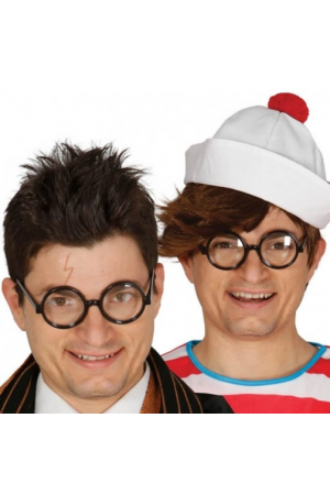 Siyah Çerçeveli Numarasız Camlı Öğrenci Şaka Gözlüğü 1 Adet&hellip;