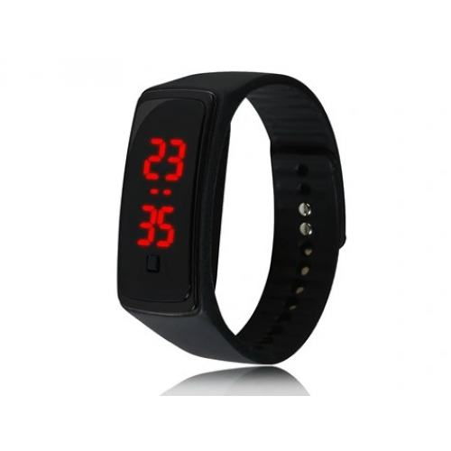 Siyah Ekranlı Led Kol Saati (siyah) Siyah Ekranlı Led Kol Saati (siyah)