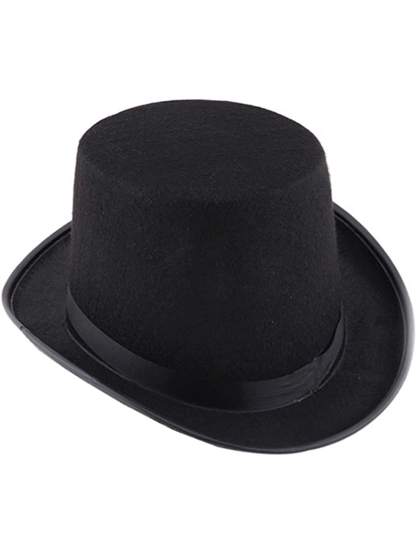 Siyah Keçe Sihirbaz Fötr Şapka 12 Cm&hellip;