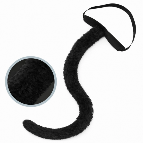 Siyah Peluş Kuyruk Şekil Verilebilir 70 Cm Siyah Peluş Kuyruk Şekil Verilebilir 70 Cm