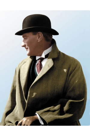 Siyah Renk Atatürk Şapkası&hellip;