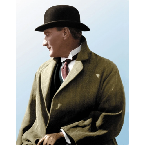 Siyah Renk Atatürk Şapkası Siyah Renk Atatürk Şapkası