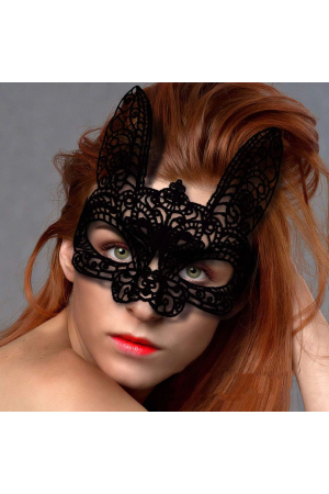 Siyah Renk Dantel Kesim Dantel İşlemeli Balo Parti Maskesi 7 No&hellip;