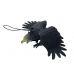 Asılabilir Lateks Kartal Dekor Süsü Siyah 17-18 Cm