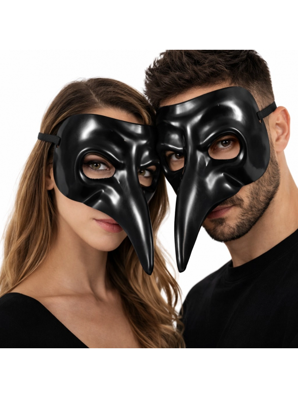 Siyah Uzun Burun Veba Doktoru Maskesi… Siyah Uzun Burun Veba Doktoru Maskesi…