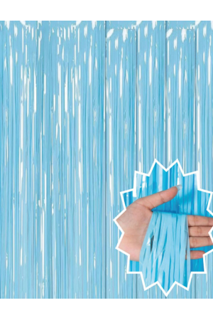 Soft Mavi Püsküllü Kapı Perdesi - Parti, Baby Shower, Sünnet Süs… Soft Mavi Püsküllü Kapı Perdesi - Parti, Baby Shower, Sünnet Süs…