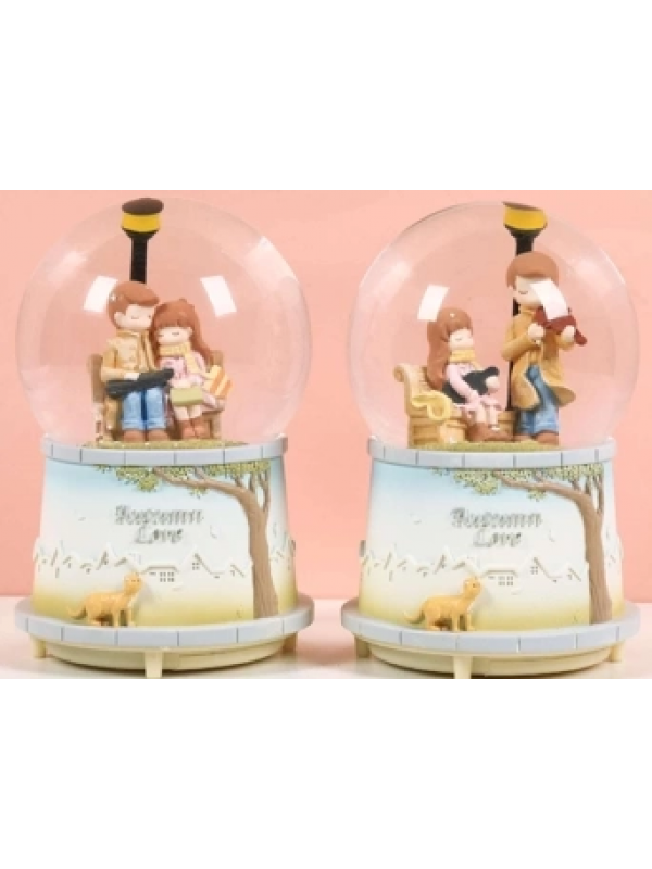 Sonbahar Sevgili Kar Küresi Orta Boy&hellip;