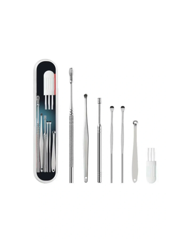 Spiral Kulak Temizleme - Paslanmaz Çelik Temizleme Seti&hellip;