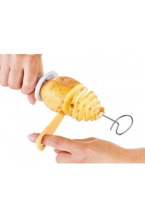 Spiral Patates Dilimleyici Aparat Çubukta Patates Cips Yapma&hellip;
