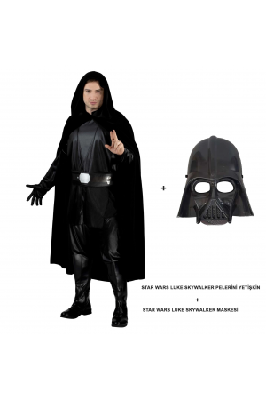 Star Wars Luke Skywalker Pelerini YetiÅŸkin Ve Maskesi… Star Wars Luke Skywalker Pelerini YetiÅŸkin Ve Maskesi…