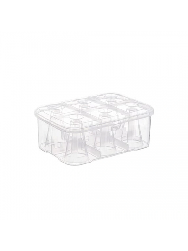 Su Bardağı Taşıma Kutusu Şeffaf - 6 Bardak Kapasiteli Piknik Kutusu&hellip;