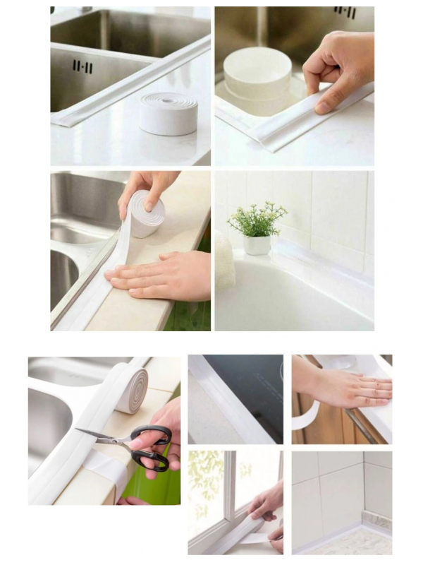 Su Sızdırmaz Bant Lavabo Küvet Kenar Bandı 4 Cm&hellip;