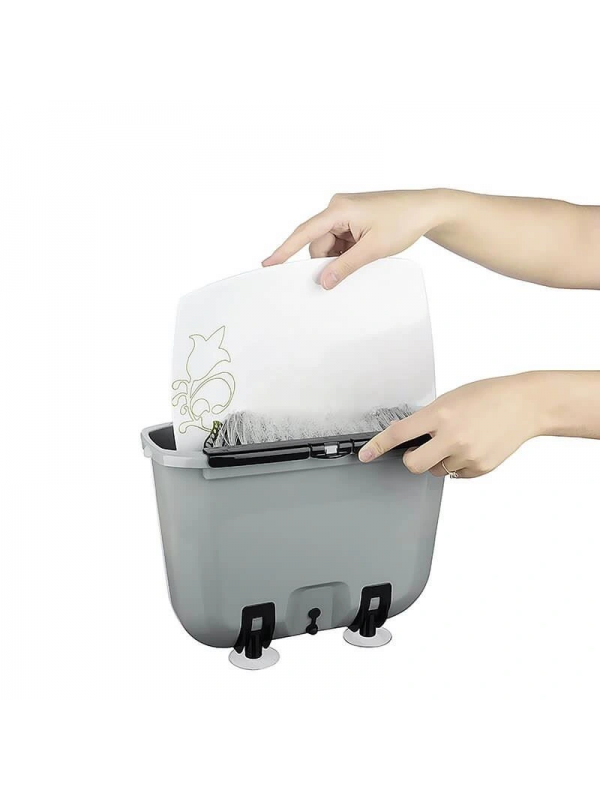 Su Tasarrufu Sağlayan Pratik Vantuzlu Bulaşık Yıkama Fırçası&hellip;